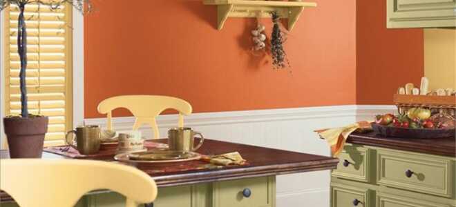 Краска для стен на кухне