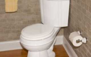 Как установить унитаз на деревянный пол в частном доме