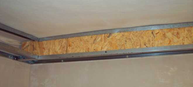 Как сделать короб из гипсокартона на потолке под натяжной потолок?