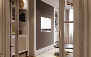 Оформляем прихожую совмещенную с гостиной – правила зонирования