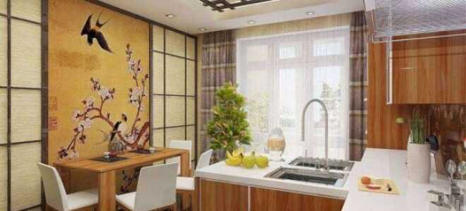 Интерьер кухни в японском стиле фото