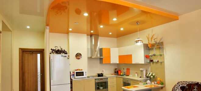 Как выбрать натяжной потолок для кухни?