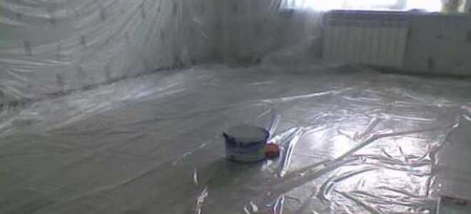 Как побелить потолок своими руками