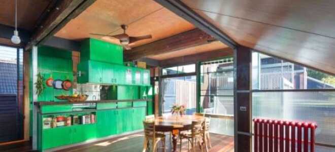 Дизайн кухни в зеленом цвете — фото интерьеров