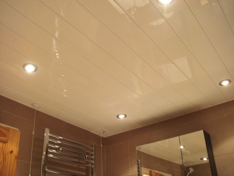 Потолок для ванной комнаты, какой лучше выбрать