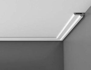 Потолочный плинтус для натяжных потолков