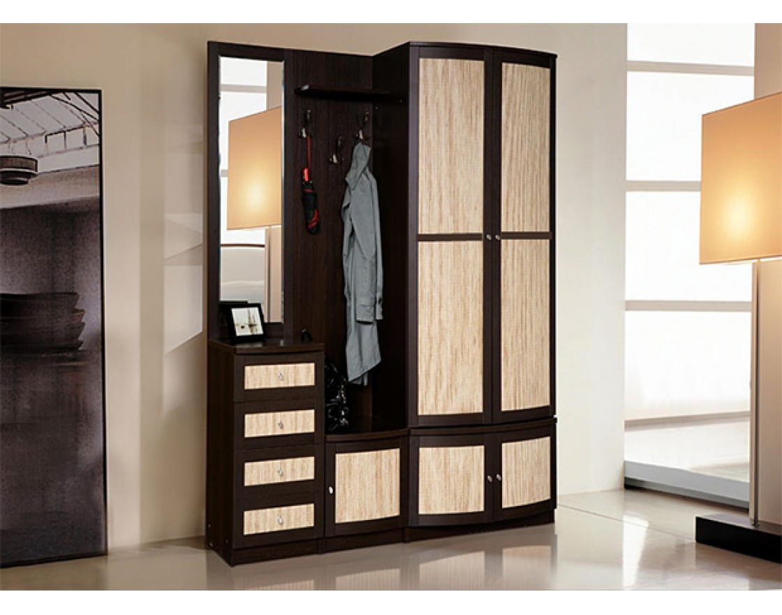 Стенка в прихожую из МДФ и ДСП