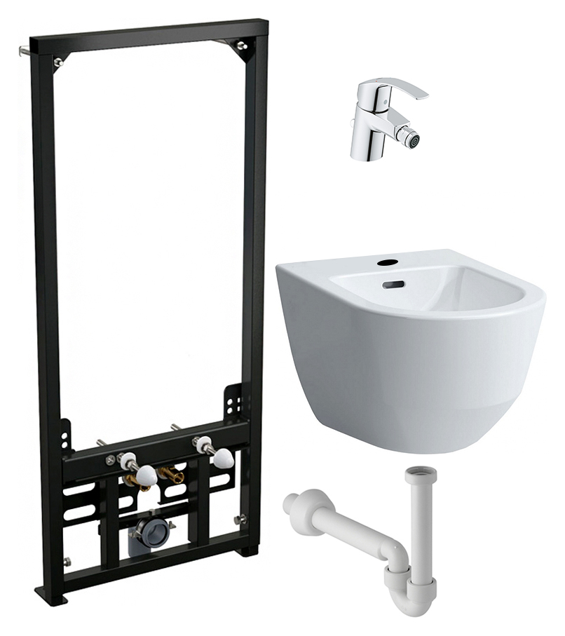 Монтаж инсталляции для биде