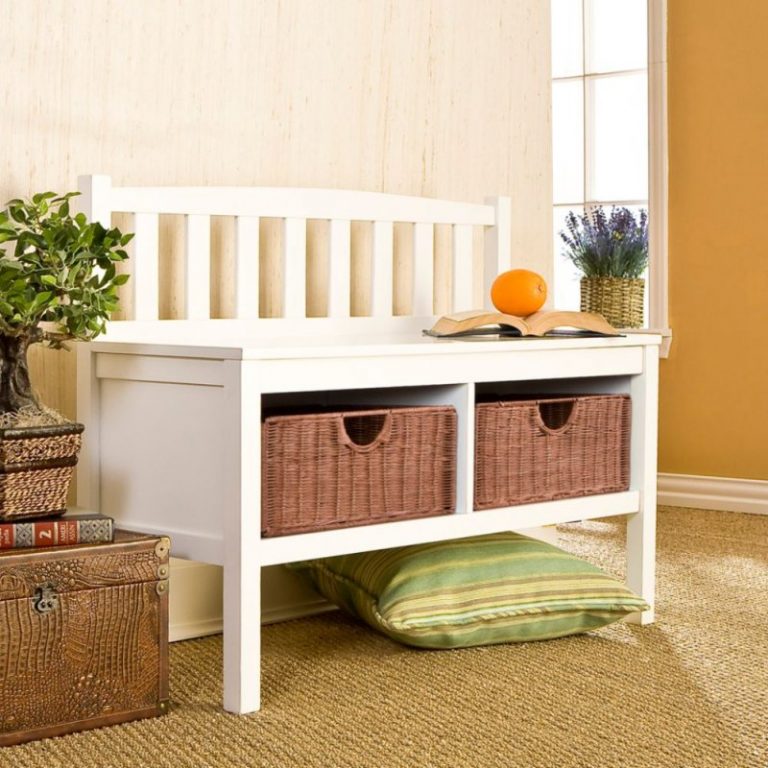 Скамейка в стиле прованс 