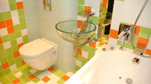 Яркая кафельная плитка