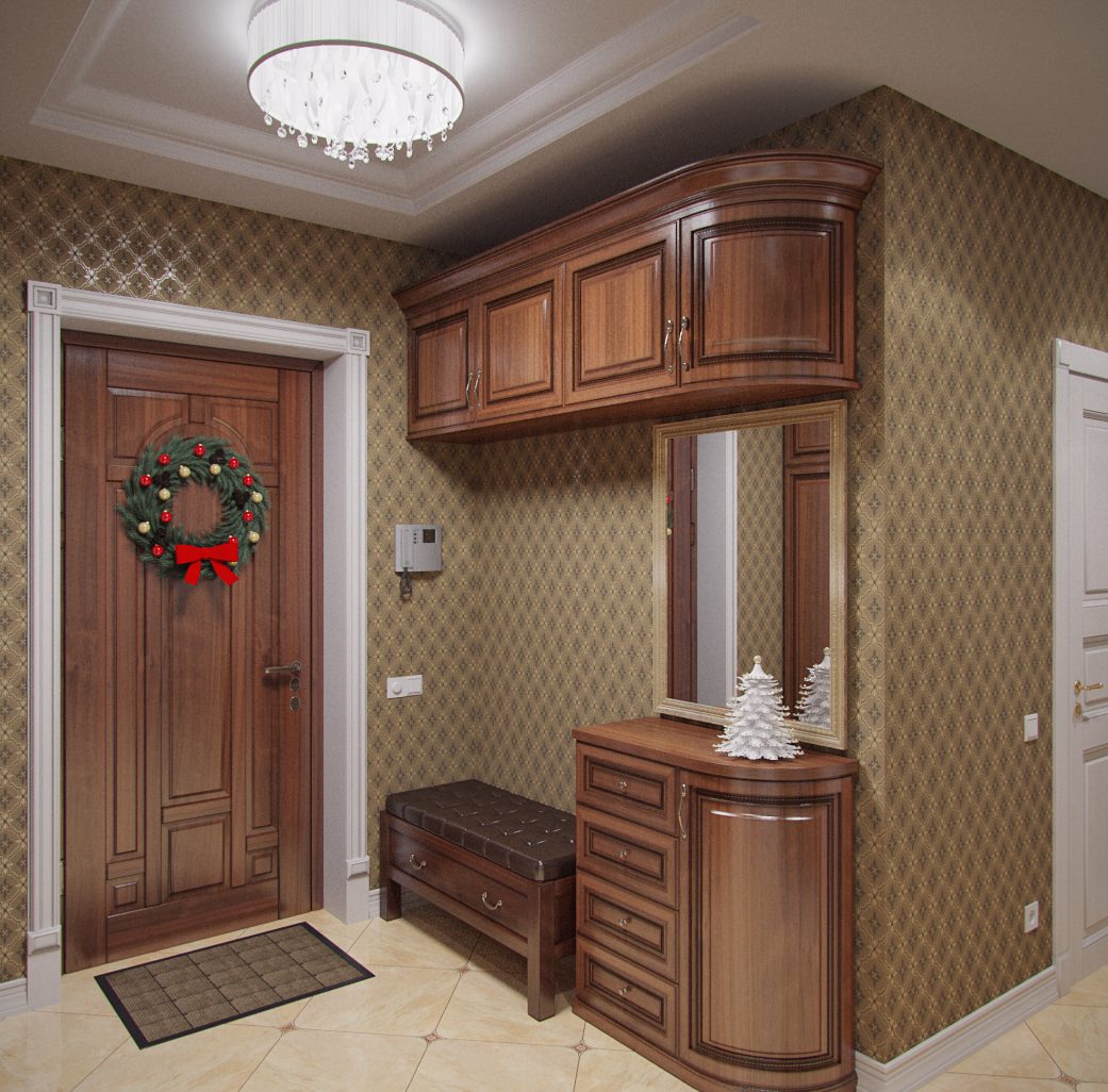 Темная мебель английский стиль