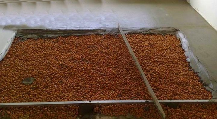 Теплая стяжка пола