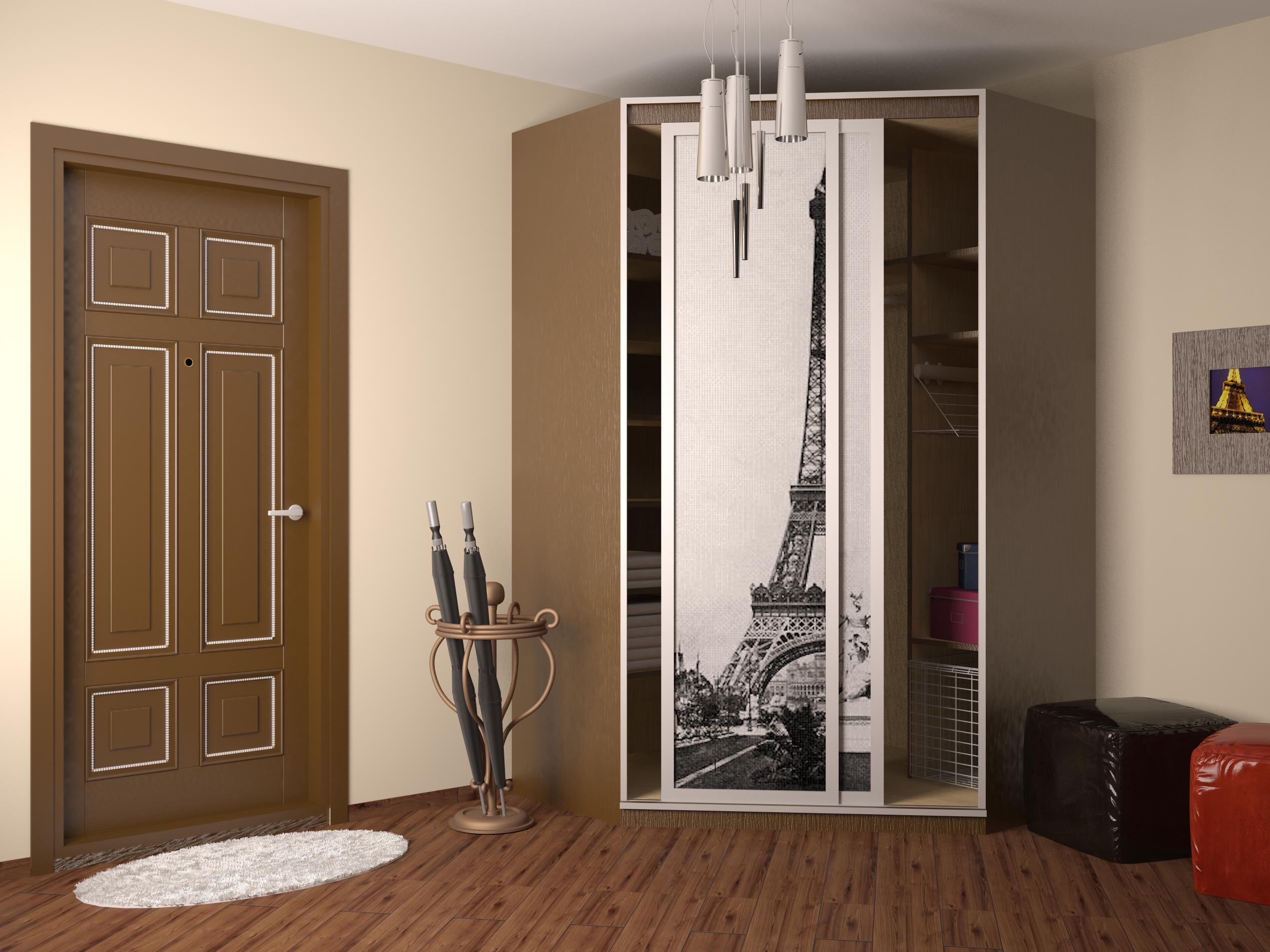 качественный шкаф-купе в прихожей