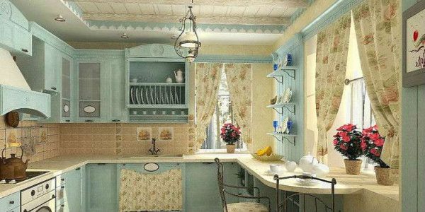 Кухни в стиле прованс