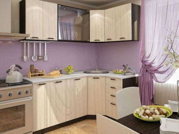 угловая кухня эконом класса